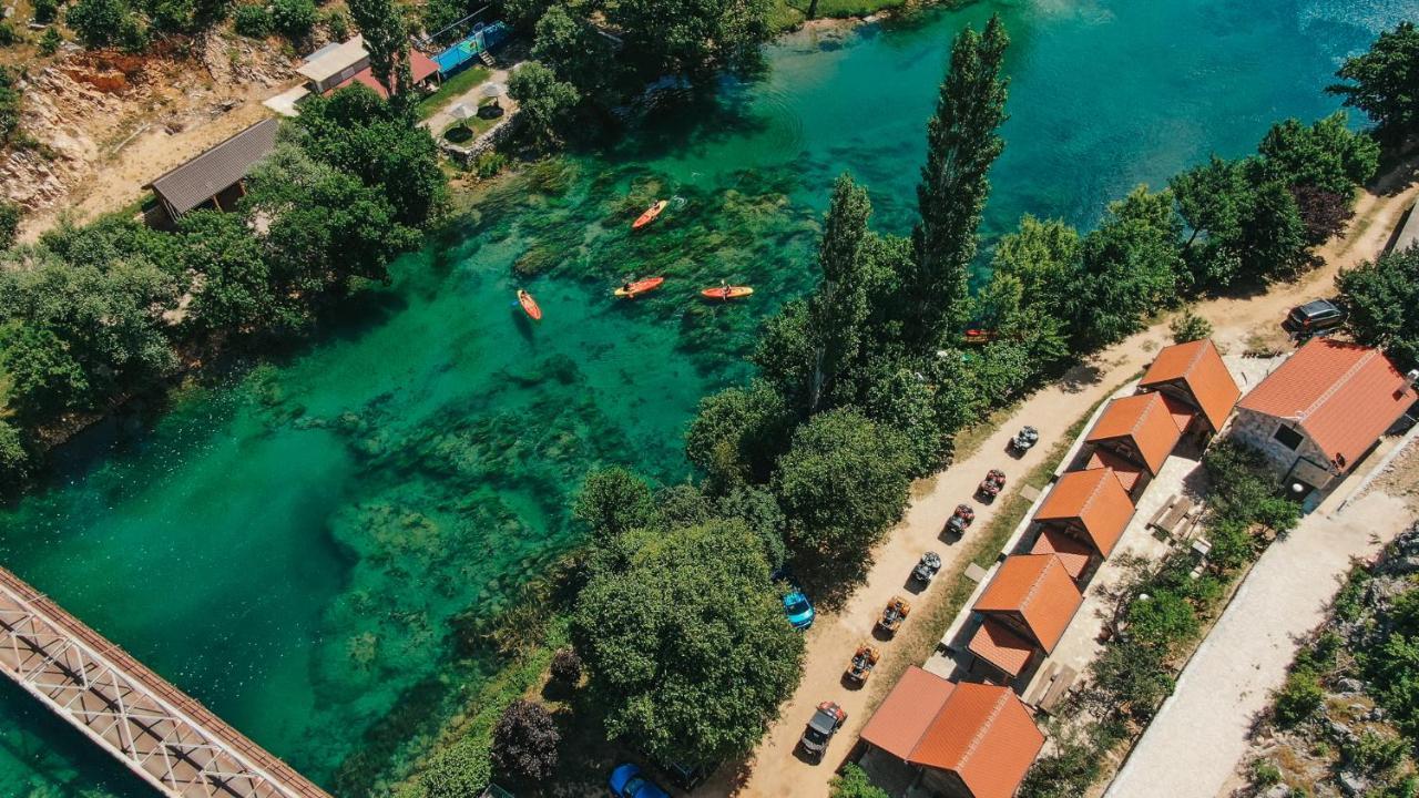 River Huts Zrmanja Обровац Экстерьер фото